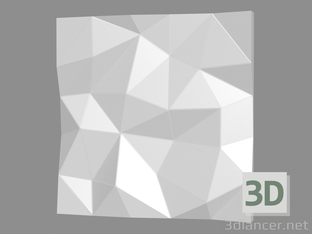 3d model Gypsum wall panel (art. 154) - preview