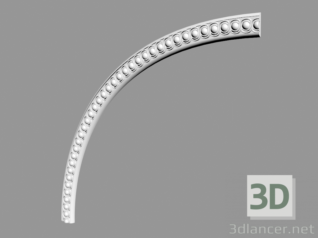 3D Modell Grenze um LR167 - Vorschau