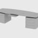 3d model Desk ECTOR DESK WITHOUT PENINSULA (280x87xH75) - preview