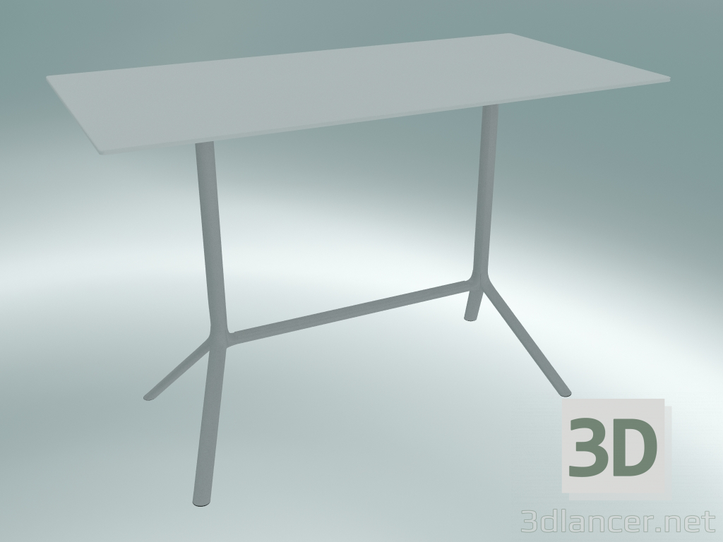 3d model Mesa MIURA (9587-71 (80x160cm), H 103cm, blanco, blanco) - vista previa