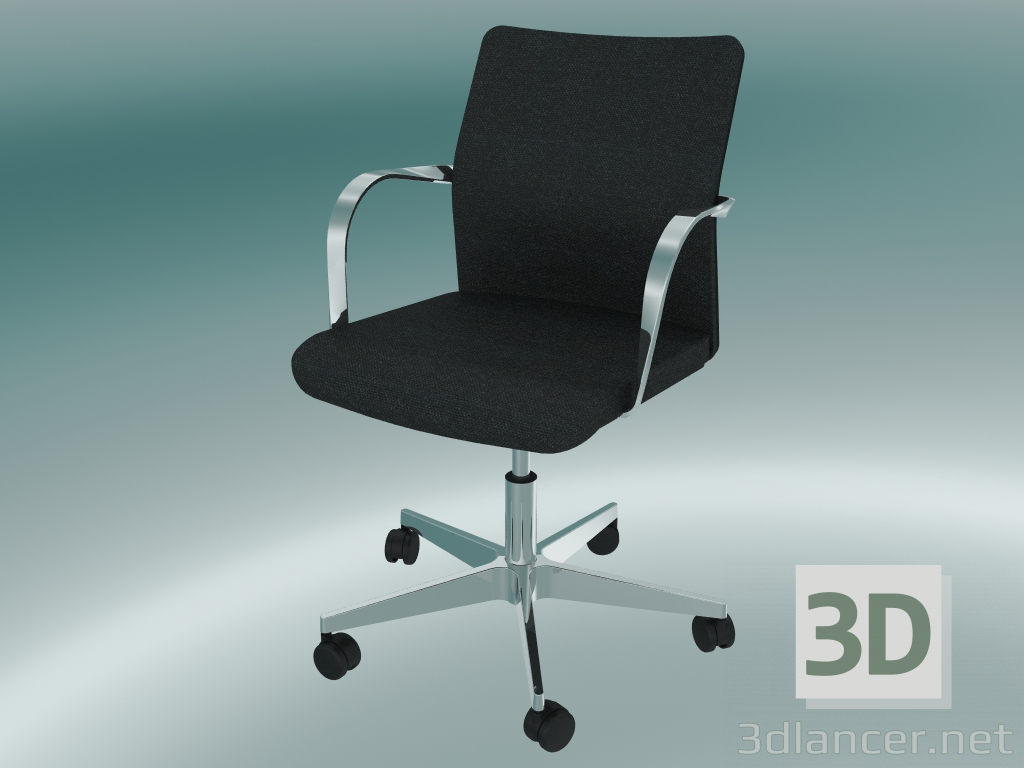 modèle 3D Fauteuil à cinq roues - preview