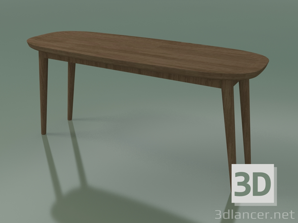 3D modeli Sehpa oval (247 R, Doğal) - önizleme