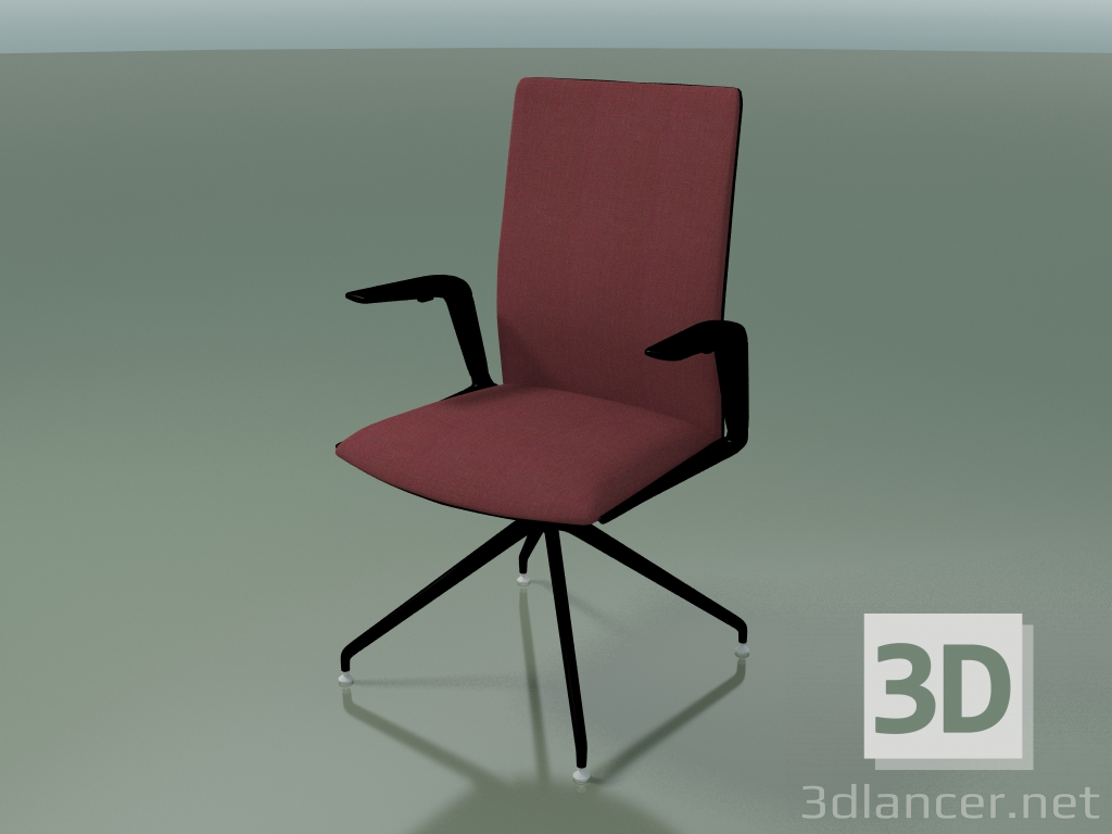 modèle 3D Chaise 4824 (sur un survol, rotatif, avec rembourrage à l'avant - tissu, V39) - preview