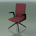 3d model Chair 4824 (on a flyover, rotating, with upholstery in the front - fabric, V39) - preview