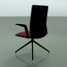 3d model Chair 4824 (on a flyover, rotating, with upholstery in the front - fabric, V39) - preview