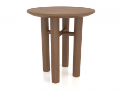 Tabouret JT 062 (option 1) (D=400x430, bois marron clair)