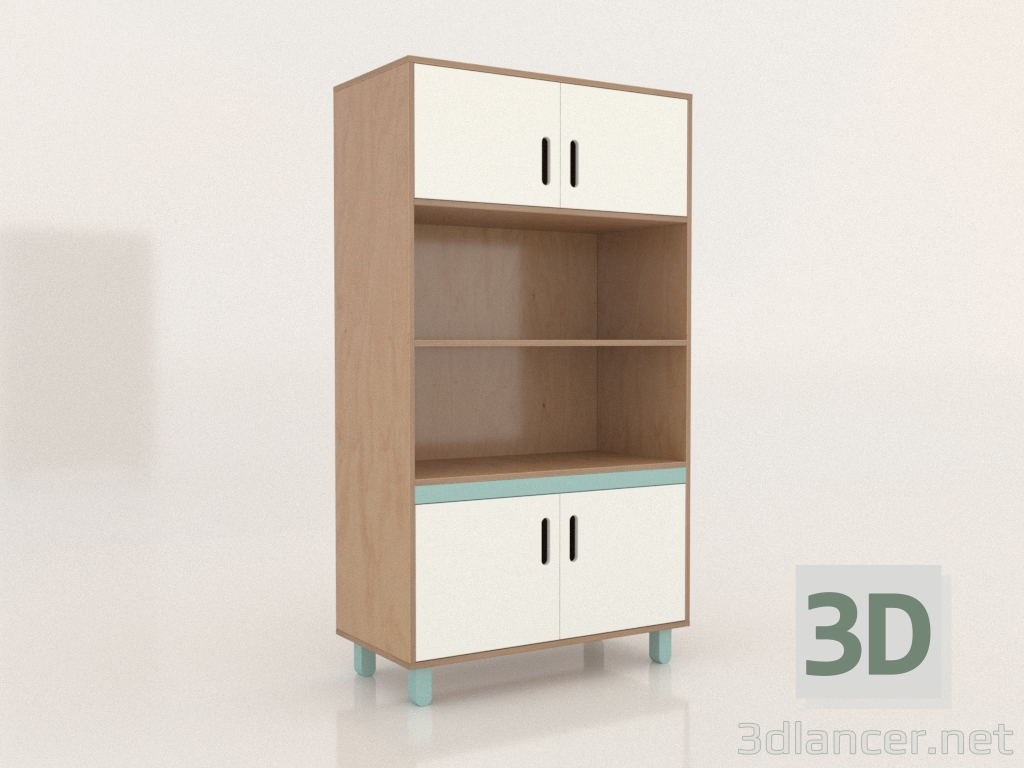 3d model Librería TUNE V (WTTVAA) - vista previa