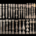 30 Baluster-Sammlung 3D-Modell kaufen - Rendern