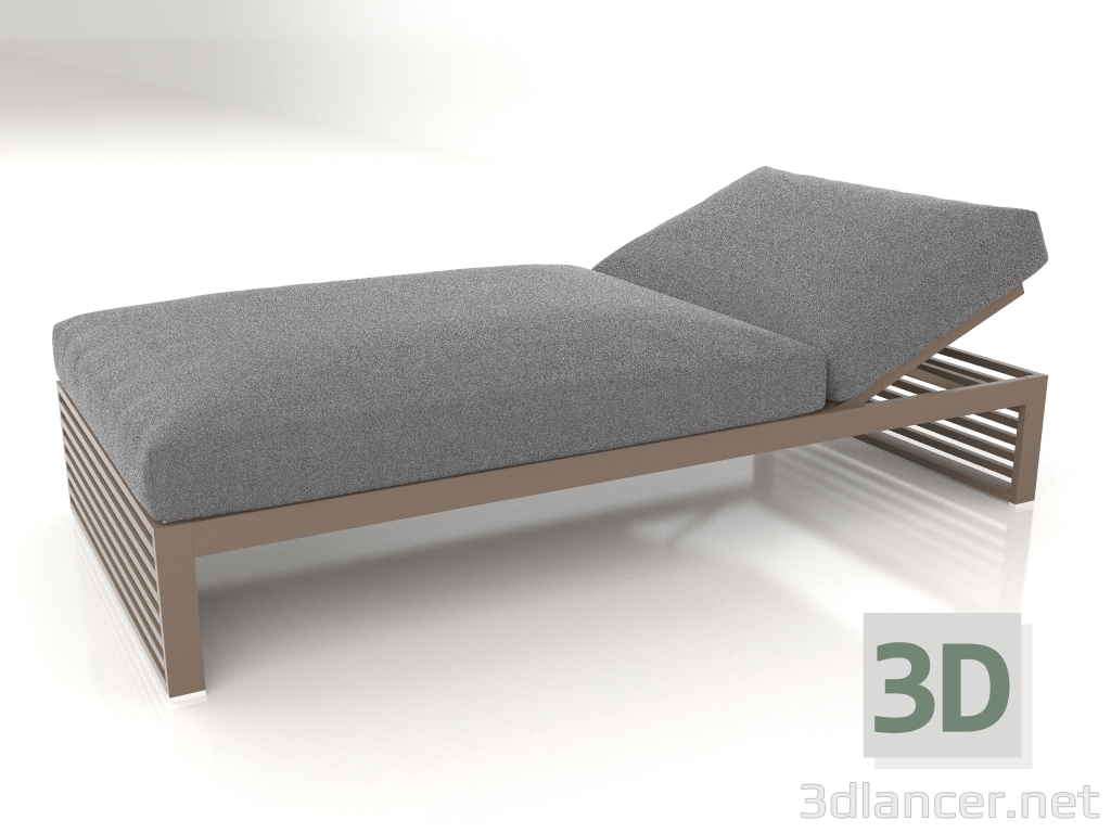 Modelo 3d Cama para descanso 100 (Bronze) - preview