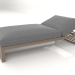 3d model Cama para descanso 100 (Bronce) - vista previa