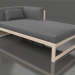 3d model Modular sofa, section 2 right (Sand) - preview