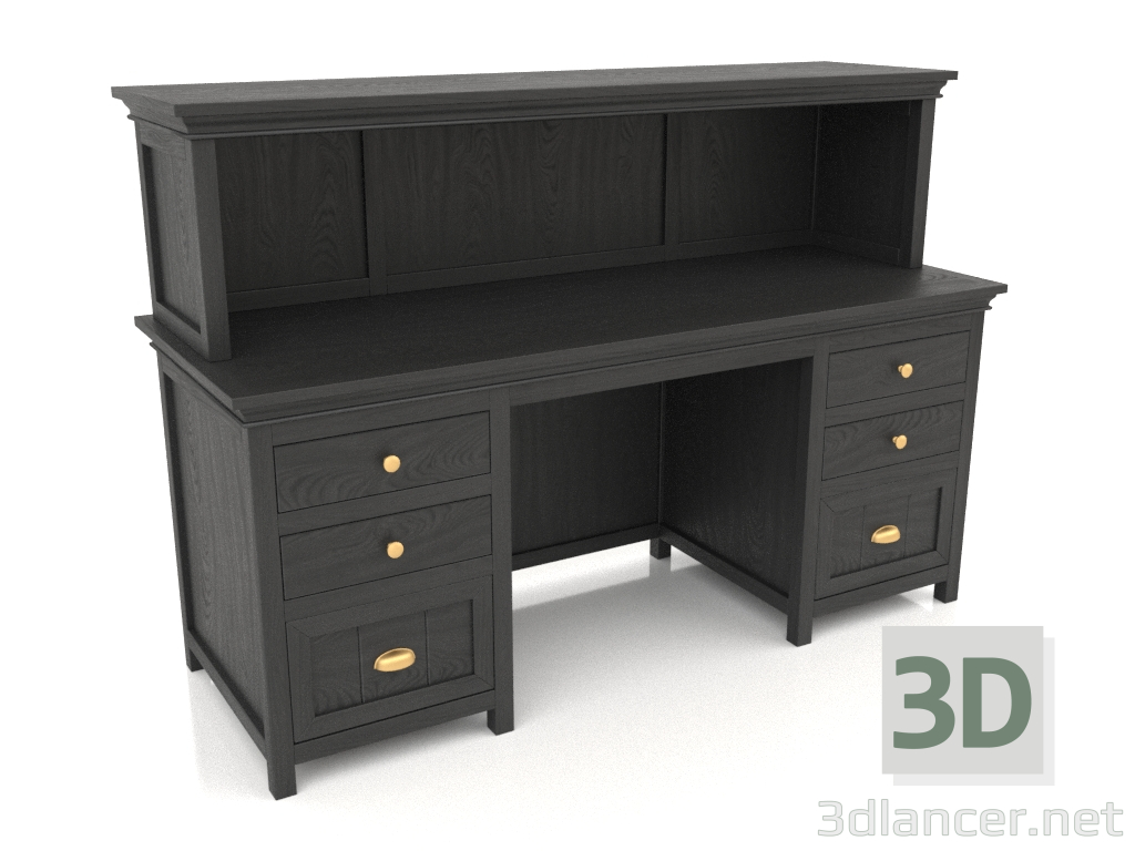 Modelo 3d Recepcionista - preview