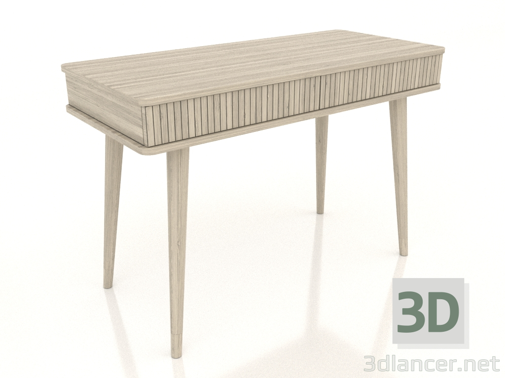 modèle 3D Bureau 1100x500 mm (chêne éclairci) - preview