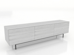 Meuble TV 4 1800 mm (blanc RAL 9010)