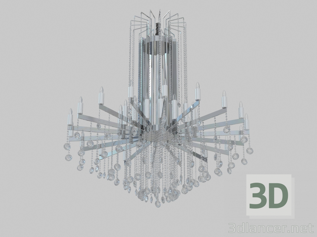 modello 3D Lampadario Ramona (613010332) - anteprima