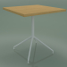 Modelo 3d Mesa quadrada 5754 (H 74,5 - 70x70 cm, carvalho natural, V12) - preview