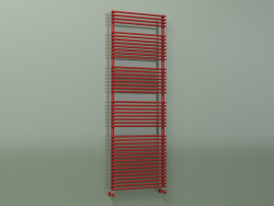 Towel rail FLAUTO (1762x606, Red - RAL 3000)