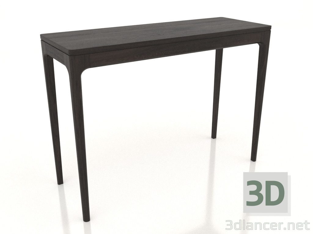 3D Modell Konsolentisch FARGO 1100x400x800 mm (Wenge-Eiche) - Vorschau 3D Modell Konsolentisch FARGO 1100x400x800 mm (Wenge-Eiche) - Vorschau