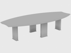 Yemek masası EDWARD TABLE OVAL (320x135xH74)