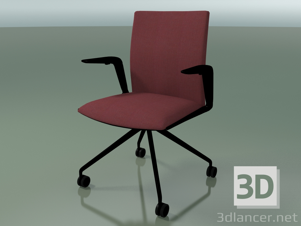 3d model Silla 4813 (4 ruedas, con tapicería de tela, V39) - vista previa