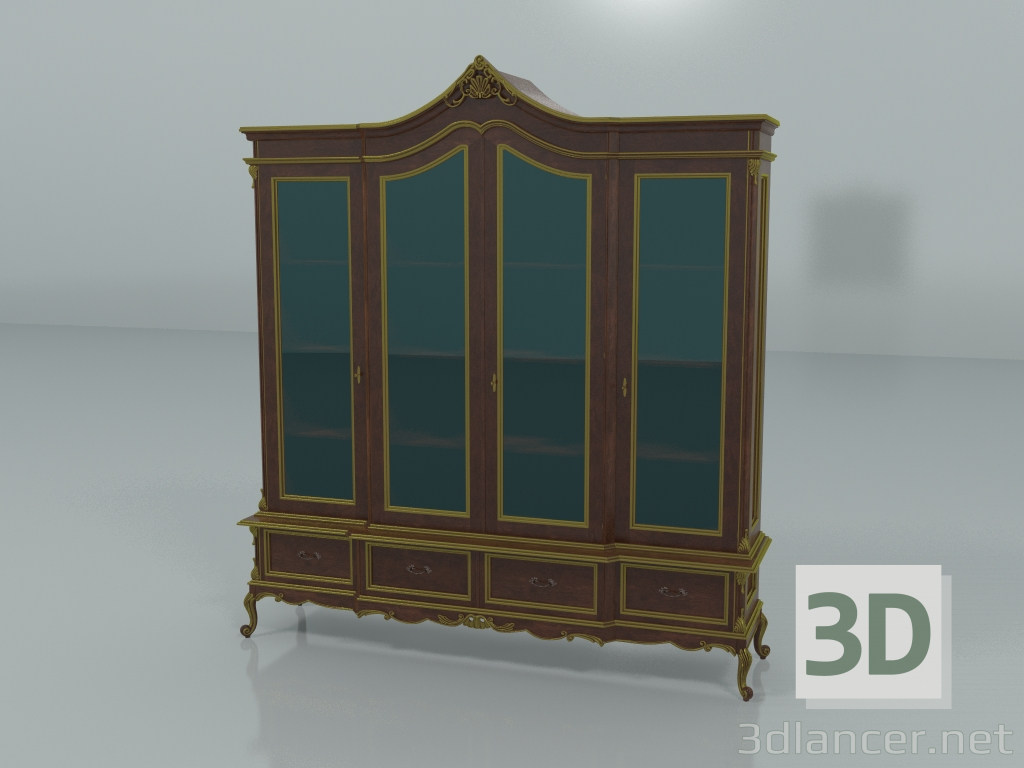 3d model Bookcase (art. 12301) - preview