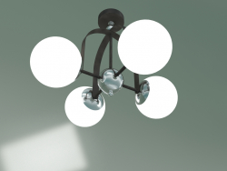 Lustre de plafond 70082-4 (chrome-noir)