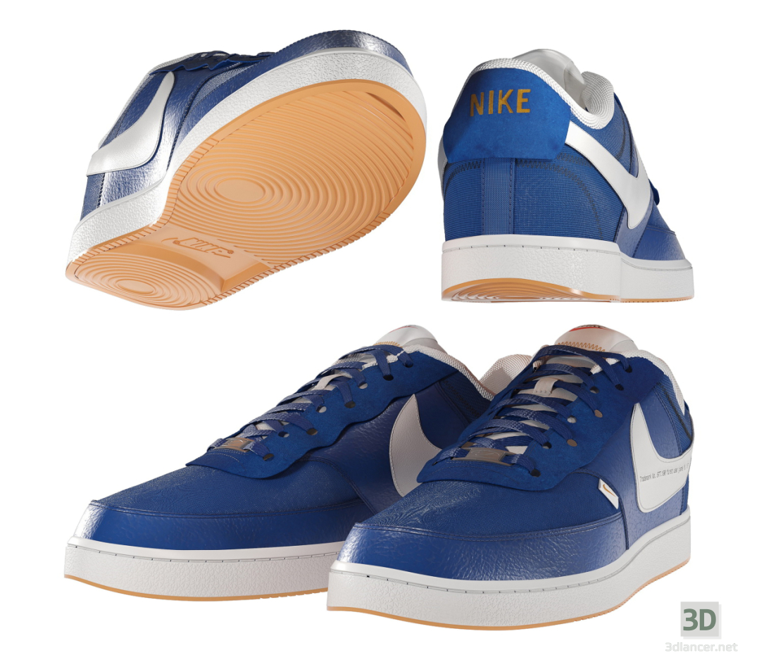 nike-court-vision-premium 3D modelo Compro - render