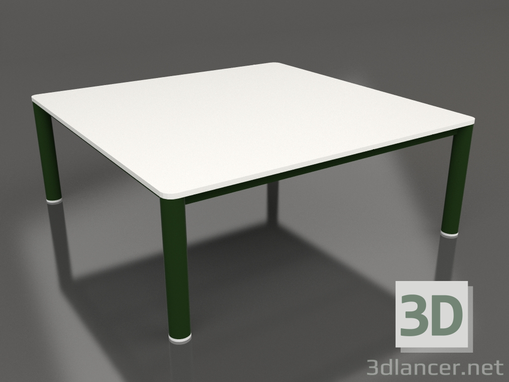 Modelo 3d Mesa de centro 94×94 (verde garrafa, DEKTON Zenith) - preview