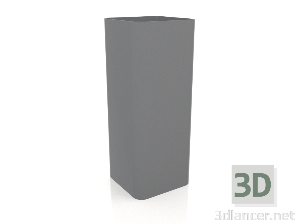 3d model Plant pot 5 (Anthracite) - preview