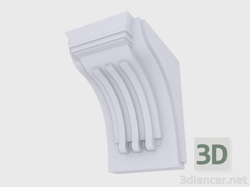 3D Modell Fronthalterung (FT64L) - Vorschau