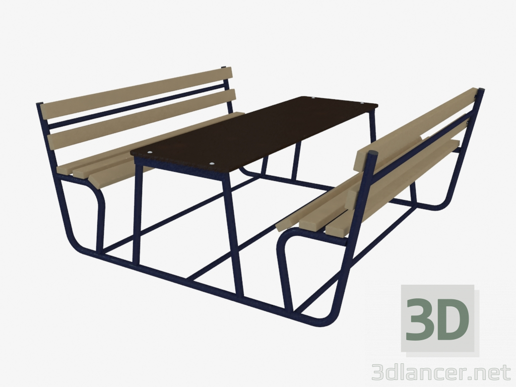 3d model Mesa - vista previa