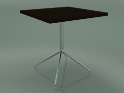 Mesa cuadrada 5754 (H 74.5 - 70x70 cm, Wenge, LU1)