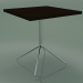 modèle 3D Table carrée 5754 (H 74,5 - 70x70 cm, Wengé, LU1) - preview