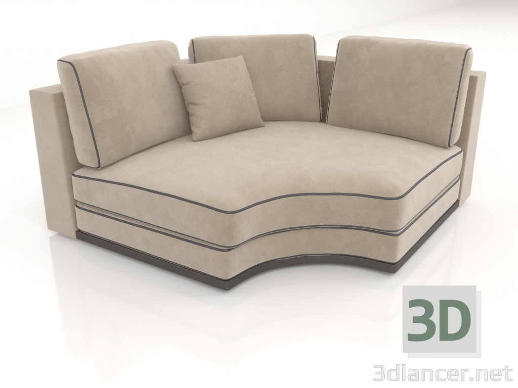 Modelo 3d Sofá modular (ST762) - preview