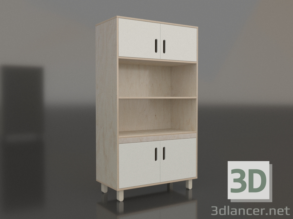 3d model Bookcase TUNE V (WNTVAA) - preview