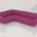 3d model Lyukke Relax 5-seater corner sofa - preview