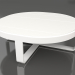 3d model Mesa de centro redonda Ø90 (DEKTON Zenith, Blanco) - vista previa