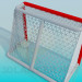 3d model Puerta de hockey - vista previa