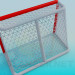 3d model Puerta de hockey - vista previa