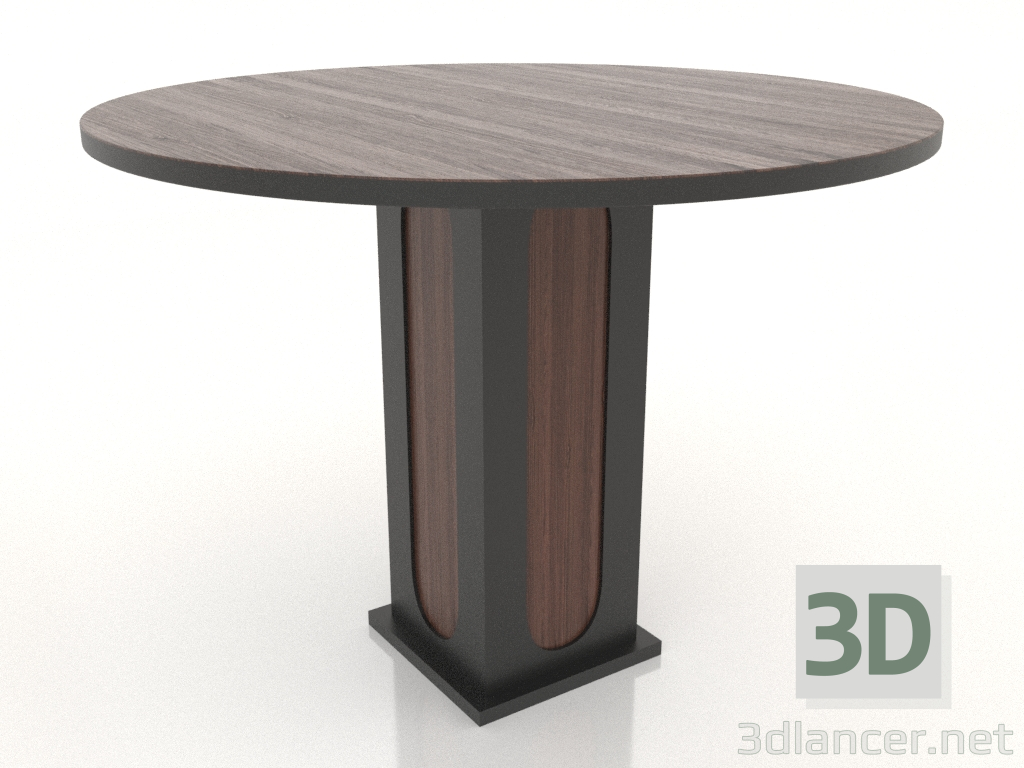 Modelo 3d Mesa de jantar REDONDA Ø 1000 mm (nogueira escura) - preview