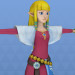 modèle 3D Zelda - preview