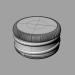 3d Bottle screw cap model buy - render