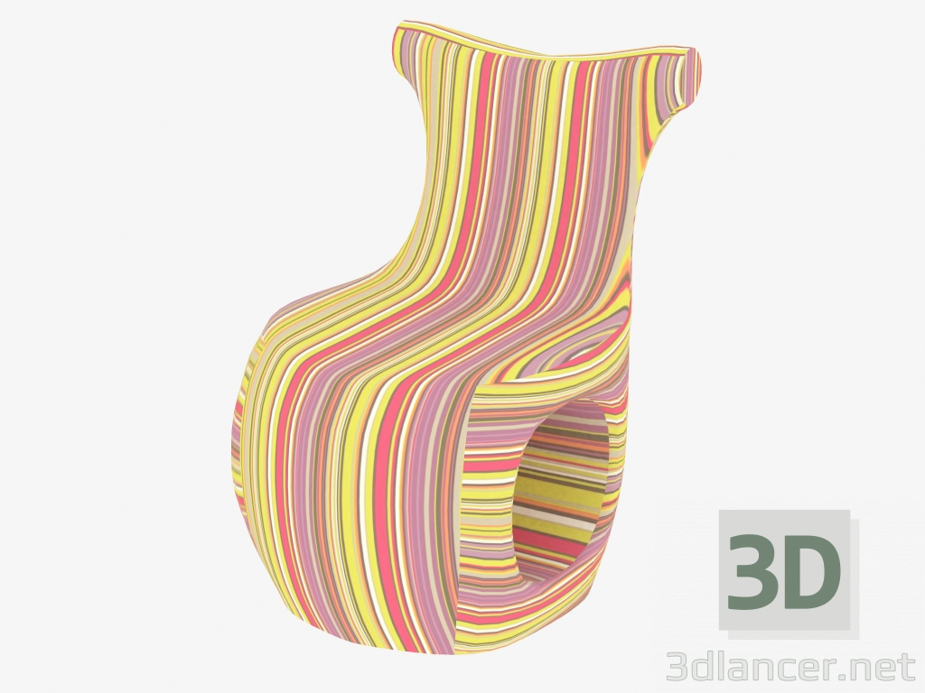 3D Modell Sessel - Vorschau