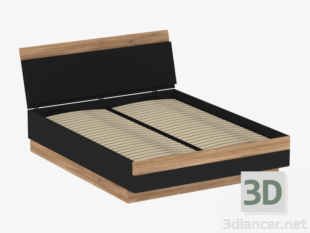 modello 3D Letto 160 (TIPO MOAL02) - anteprima