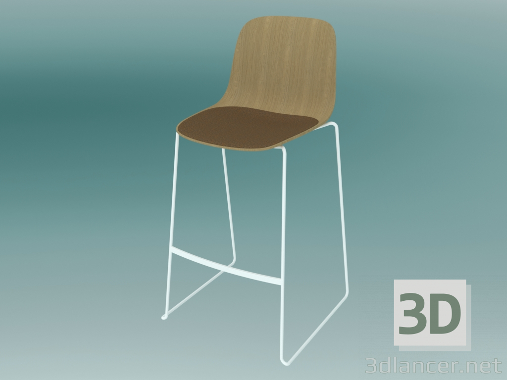 3d model Silla apilable SEELA (S321) - vista previa