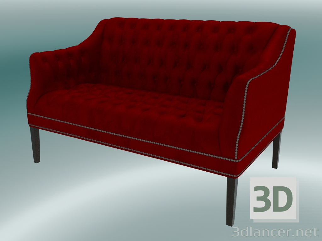 Modelo 3d Sofá Bristol (vermelho) - preview