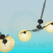 3d model Chandelier and lamp set - preview