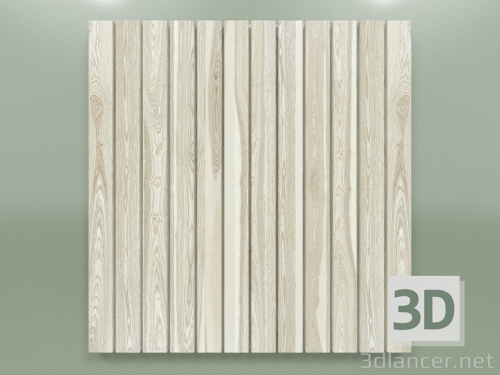 3D modeli 30X20 mm şeritli panel (hafif) - önizleme