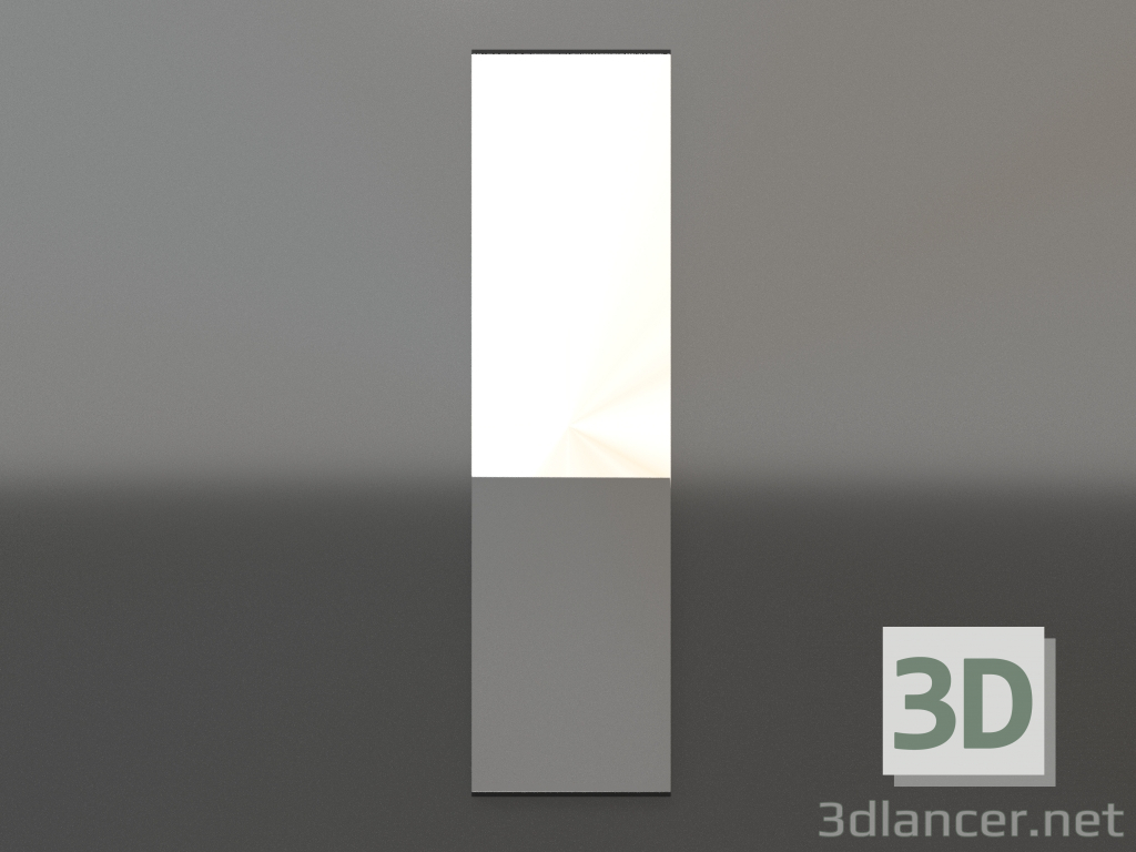 3d model Mirror ZL 01 (400х1500, wood black) - preview