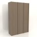 modèle 3D Armoire MW 05 bois (1863x667x2818, gris bois) - preview